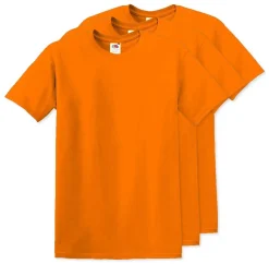 Pack de 30 Fruit of the Loom SC6 - T-Shirt Manches Courtes 100% Coton