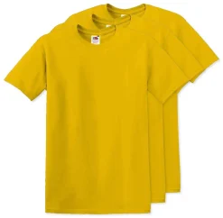 Pack de 30 Fruit of the Loom SC6 - T-Shirt Manches Courtes 100% Coton