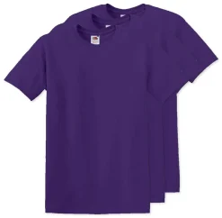 Pack de 30 Fruit of the Loom SC6 - T-Shirt Manches Courtes 100% Coton