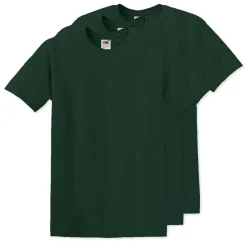 Pack de 30 Fruit of the Loom SC6 - T-Shirt Manches Courtes 100% Coton