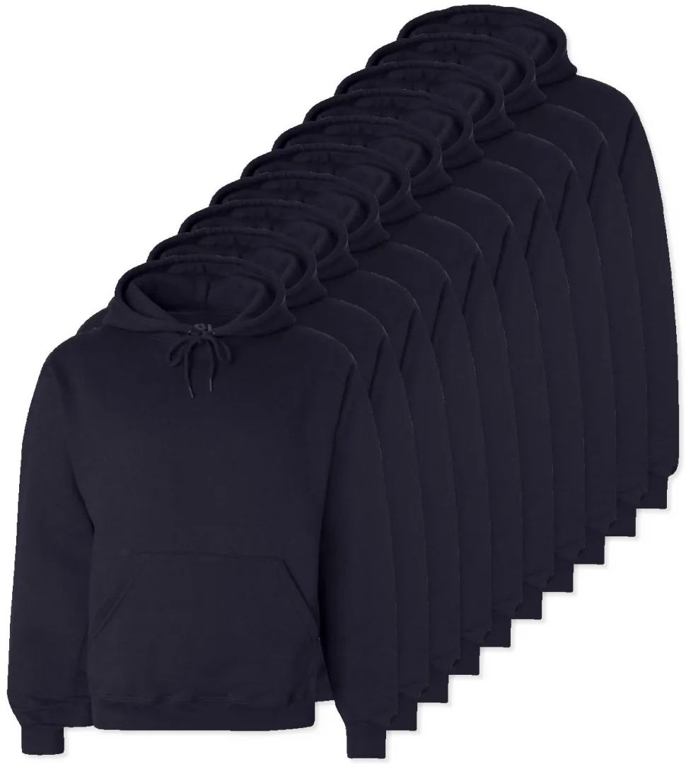 Pack de 24 Fruit of the Loom SC270 - Sweat Shirt Capuche Homme Coton