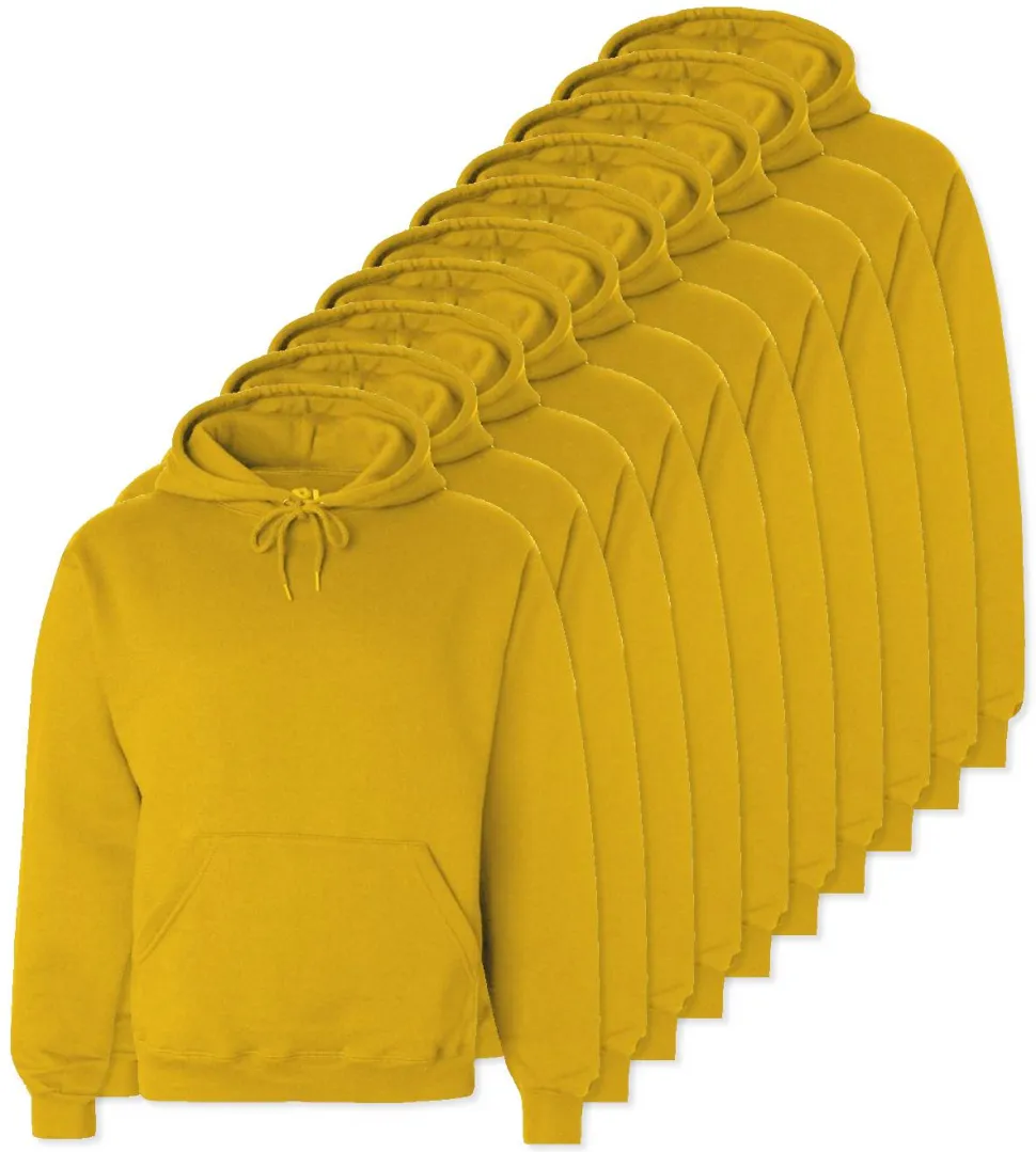Pack de 24 Fruit of the Loom SC270 - Sweat Shirt Capuche Homme Coton