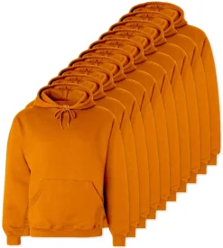 Pack de 24 Fruit of the Loom SC270 - Sweat Shirt Capuche Homme Coton