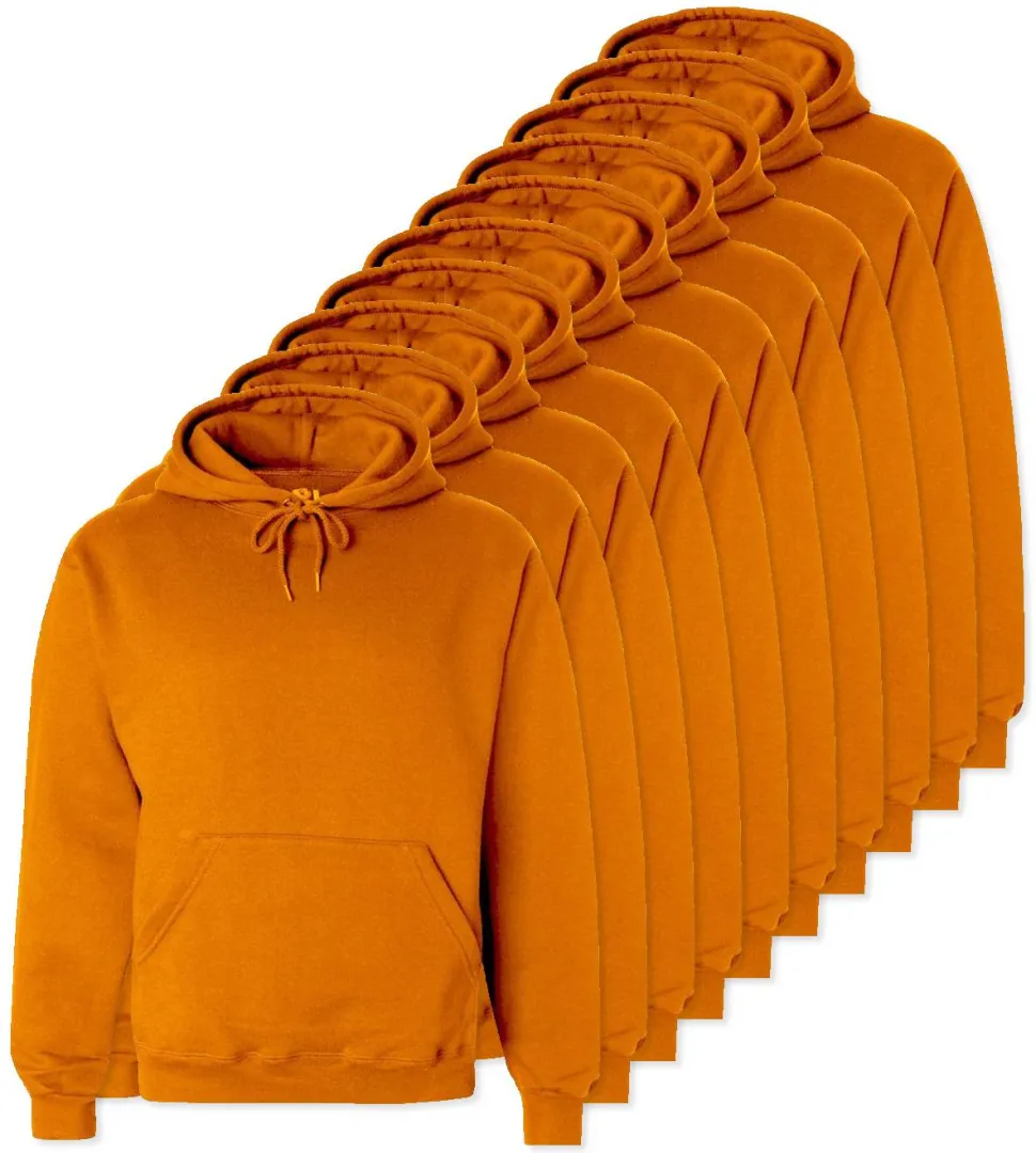 Pack de 24 Fruit of the Loom SC270 - Sweat Shirt Capuche Homme Coton