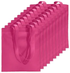 Pack de 10 GiftRetail IT3787 - TOTECOLOR Sac de shopping