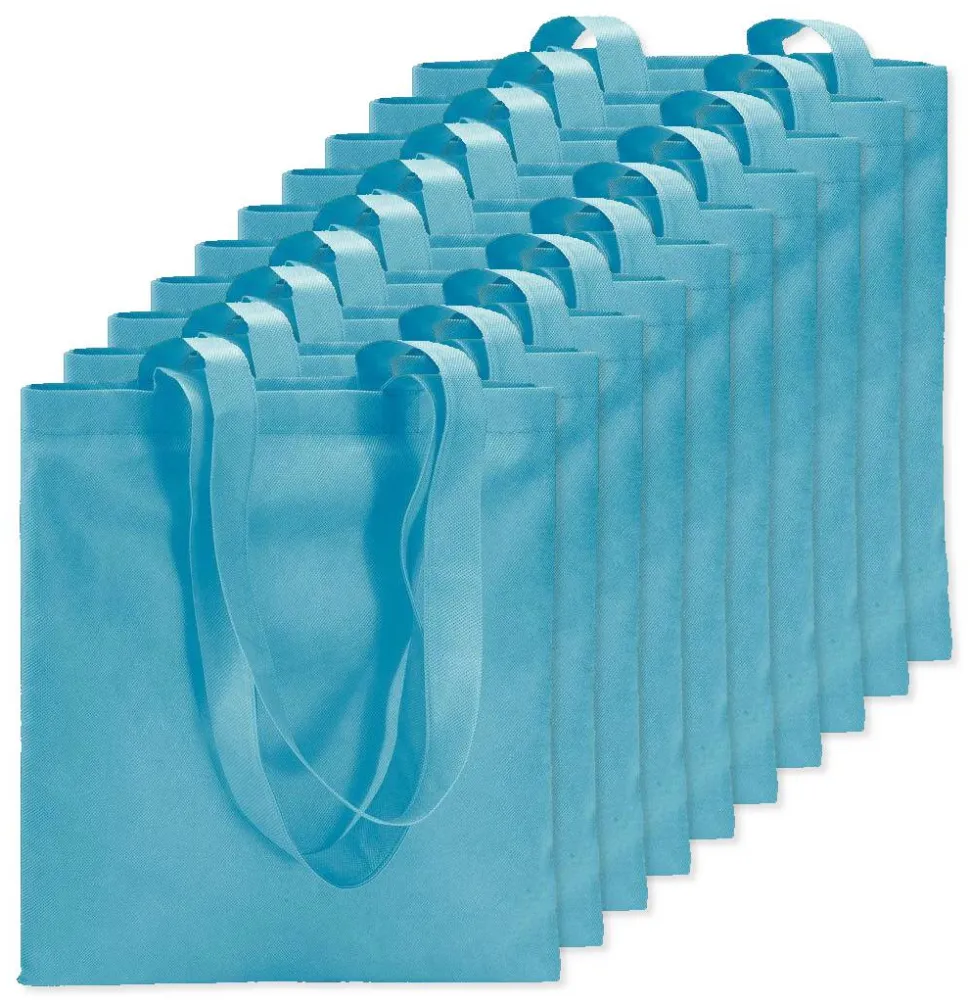 Pack de 10 GiftRetail IT3787 - TOTECOLOR Sac de shopping