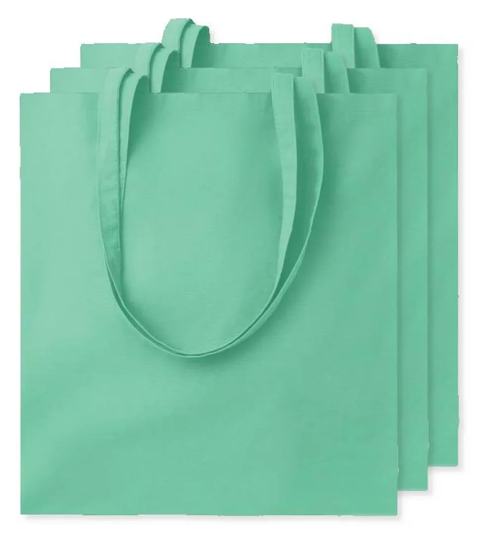 Pack de 30 GiftRetail MO9268 - COTTONEL COLOUR + Sac shopping coton 140gr/m²