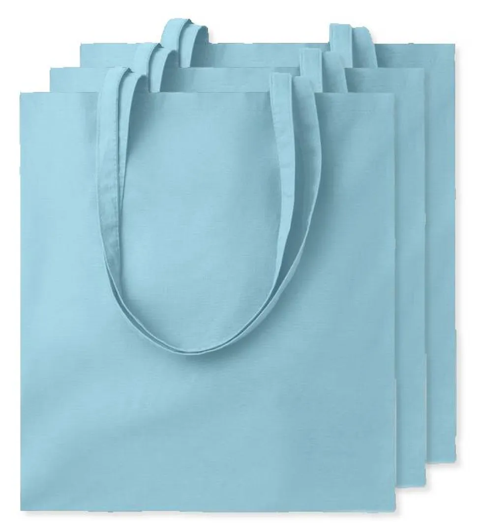 Pack de 30 GiftRetail MO9268 - COTTONEL COLOUR + Sac shopping coton 140gr/m²