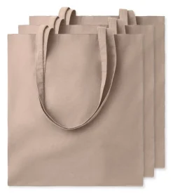 Pack de 3 GiftRetail MO9268 - COTTONEL COLOUR + Sac shopping coton 140gr/m²