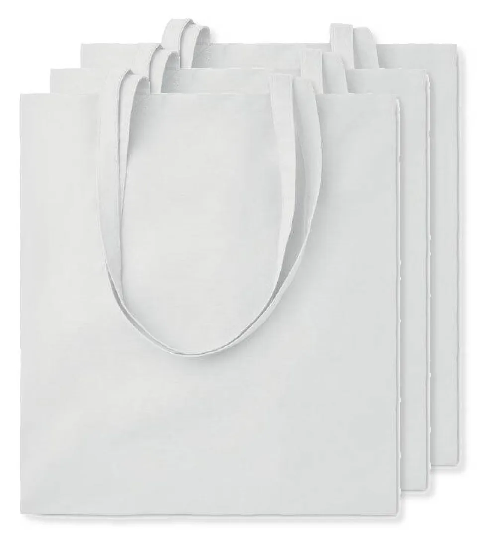 Pack de 3 GiftRetail MO9268 - COTTONEL COLOUR + Sac shopping coton 140gr/m²