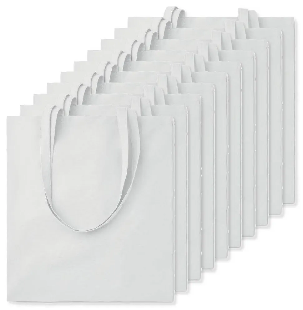 Pack de 10 GiftRetail MO9268 - COTTONEL COLOUR + Sac shopping coton 140gr/m²