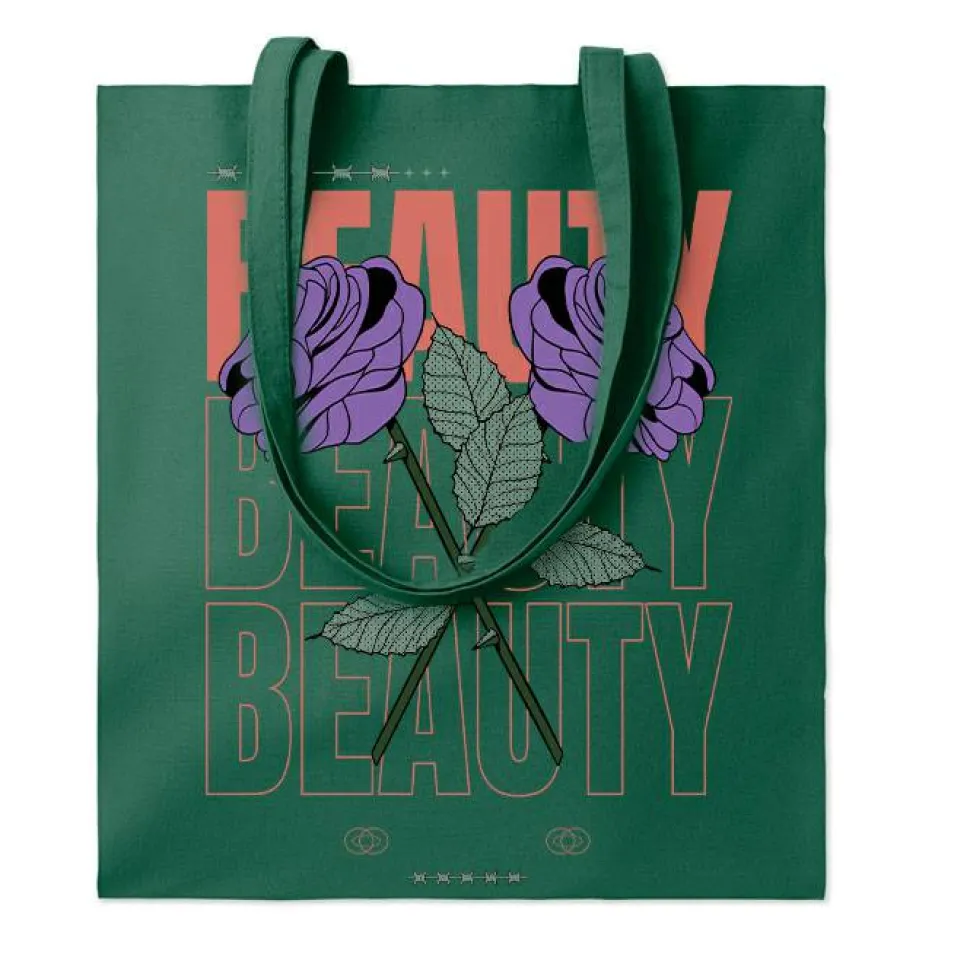 Pack de 10 GiftRetail MO9268 - COTTONEL COLOUR + Sac shopping coton 140gr/m²