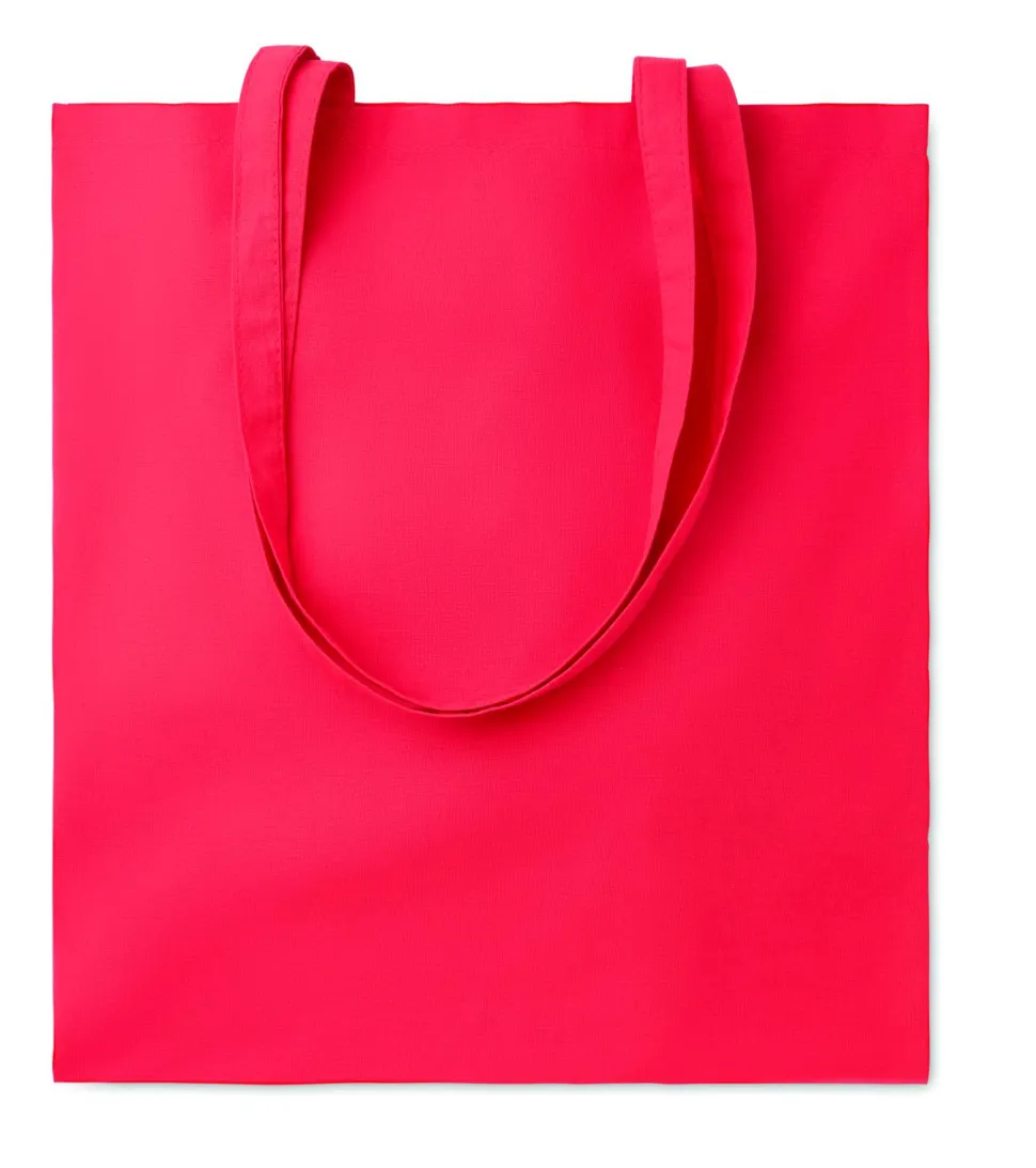 Pack de 10 GiftRetail MO9268 - COTTONEL COLOUR + Sac shopping coton 140gr/m²