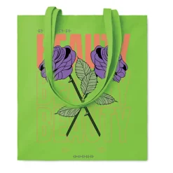 Pack de 10 GiftRetail MO9268 - COTTONEL COLOUR + Sac shopping coton 140gr/m²