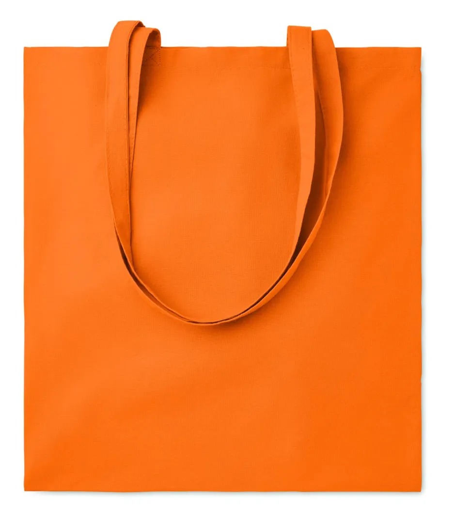 Pack de 10 GiftRetail MO9268 - COTTONEL COLOUR + Sac shopping coton 140gr/m²