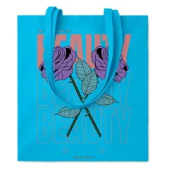 Pack de 100 GiftRetail MO9268 - COTTONEL COLOUR + Sac shopping coton 140gr/m²