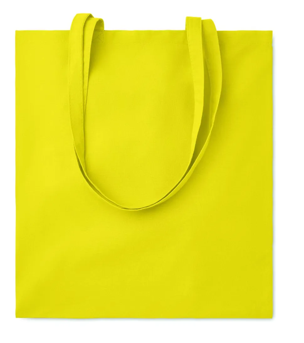 Pack de 100 GiftRetail MO9268 - COTTONEL COLOUR + Sac shopping coton 140gr/m²