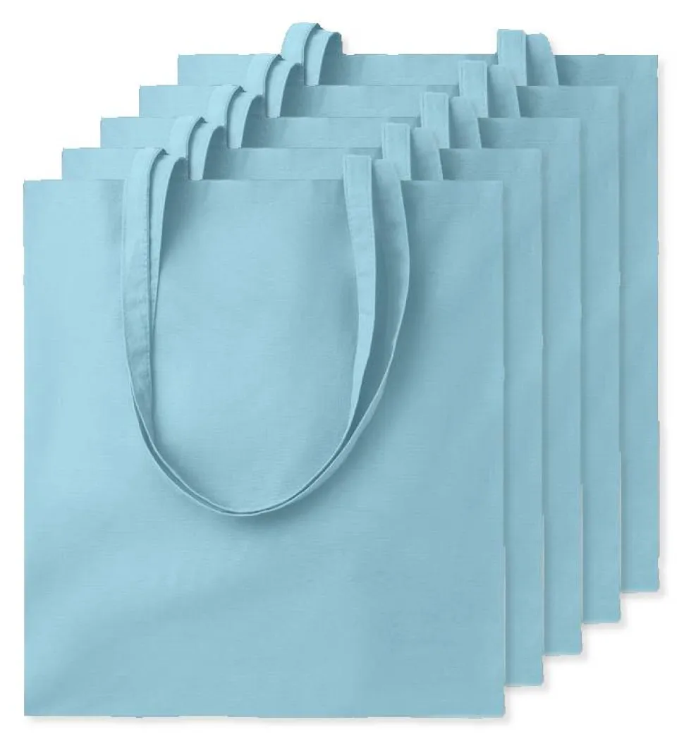 Pack de 50 GiftRetail MO9268 - COTTONEL COLOUR + Sac shopping coton 140gr/m²