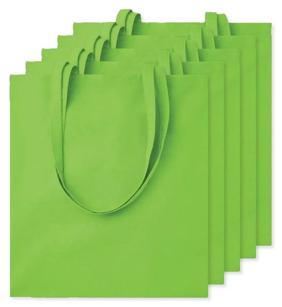 Pack de 50 GiftRetail MO9268 - COTTONEL COLOUR + Sac shopping coton 140gr/m²