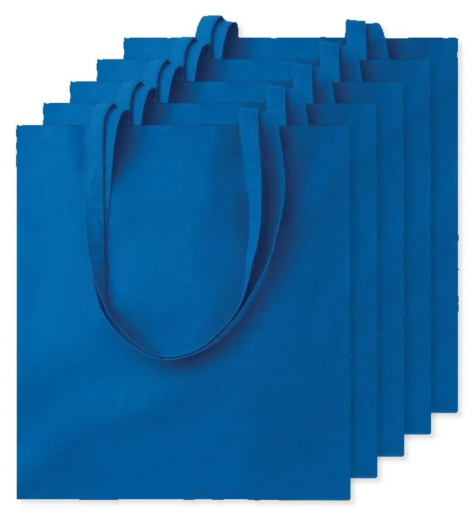 Pack de 50 GiftRetail MO9268 - COTTONEL COLOUR + Sac shopping coton 140gr/m²