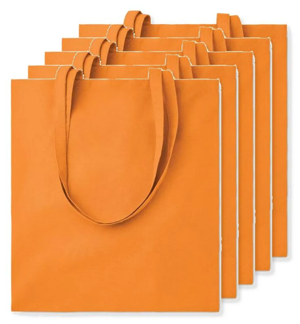 Pack de 50 GiftRetail MO9268 - COTTONEL COLOUR + Sac shopping coton 140gr/m²