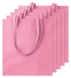 Pack de 50 GiftRetail MO9268 - COTTONEL COLOUR + Sac shopping coton 140gr/m²