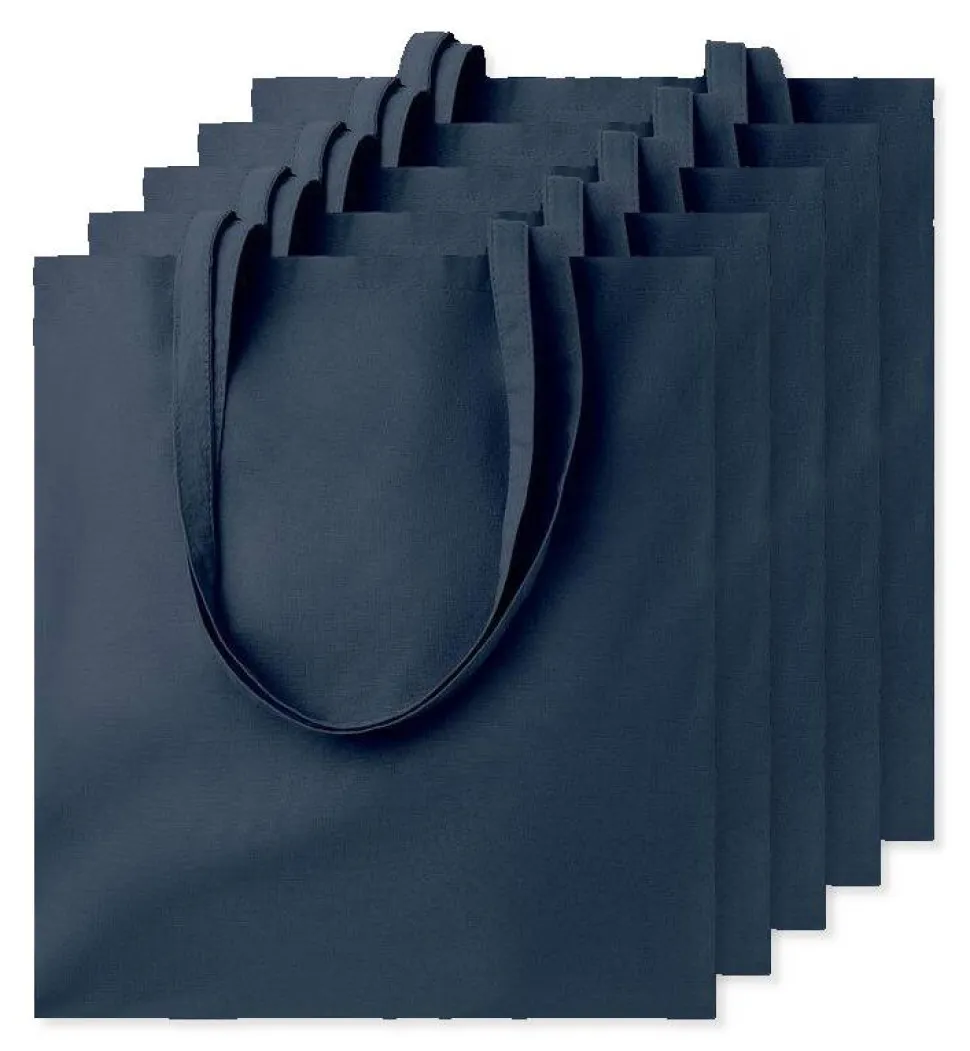 Pack de 50 GiftRetail MO9268 - COTTONEL COLOUR + Sac shopping coton 140gr/m²