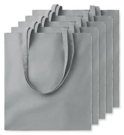 Pack de 50 GiftRetail MO9268 - COTTONEL COLOUR + Sac shopping coton 140gr/m²