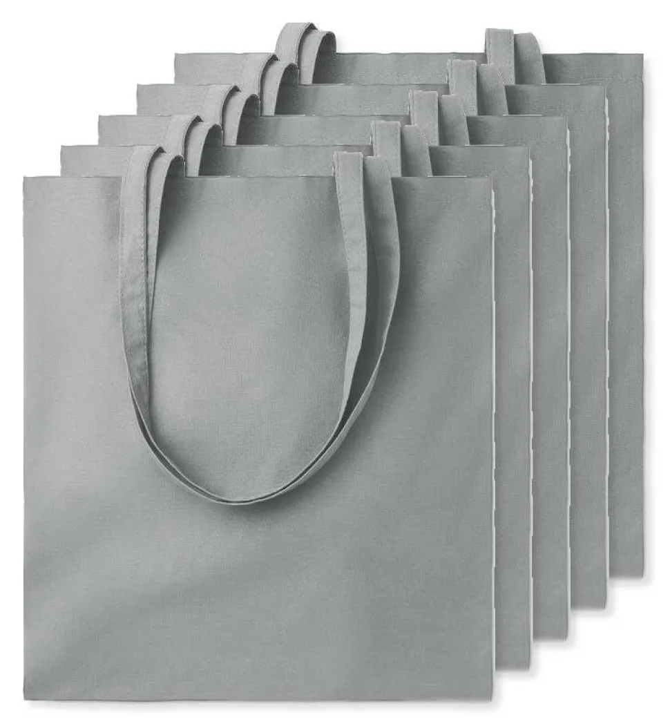 Pack de 50 GiftRetail MO9268 - COTTONEL COLOUR + Sac shopping coton 140gr/m²
