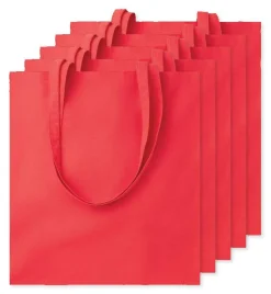 Pack de 50 GiftRetail MO9268 - COTTONEL COLOUR + Sac shopping coton 140gr/m²