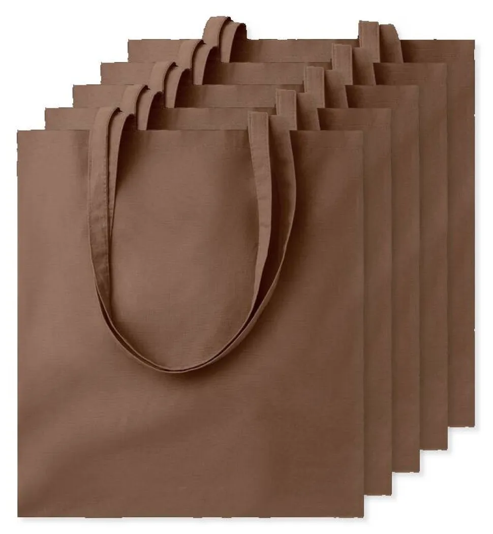 Pack de 50 GiftRetail MO9268 - COTTONEL COLOUR + Sac shopping coton 140gr/m²