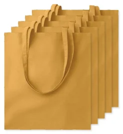 Pack de 50 GiftRetail MO9268 - COTTONEL COLOUR + Sac shopping coton 140gr/m²