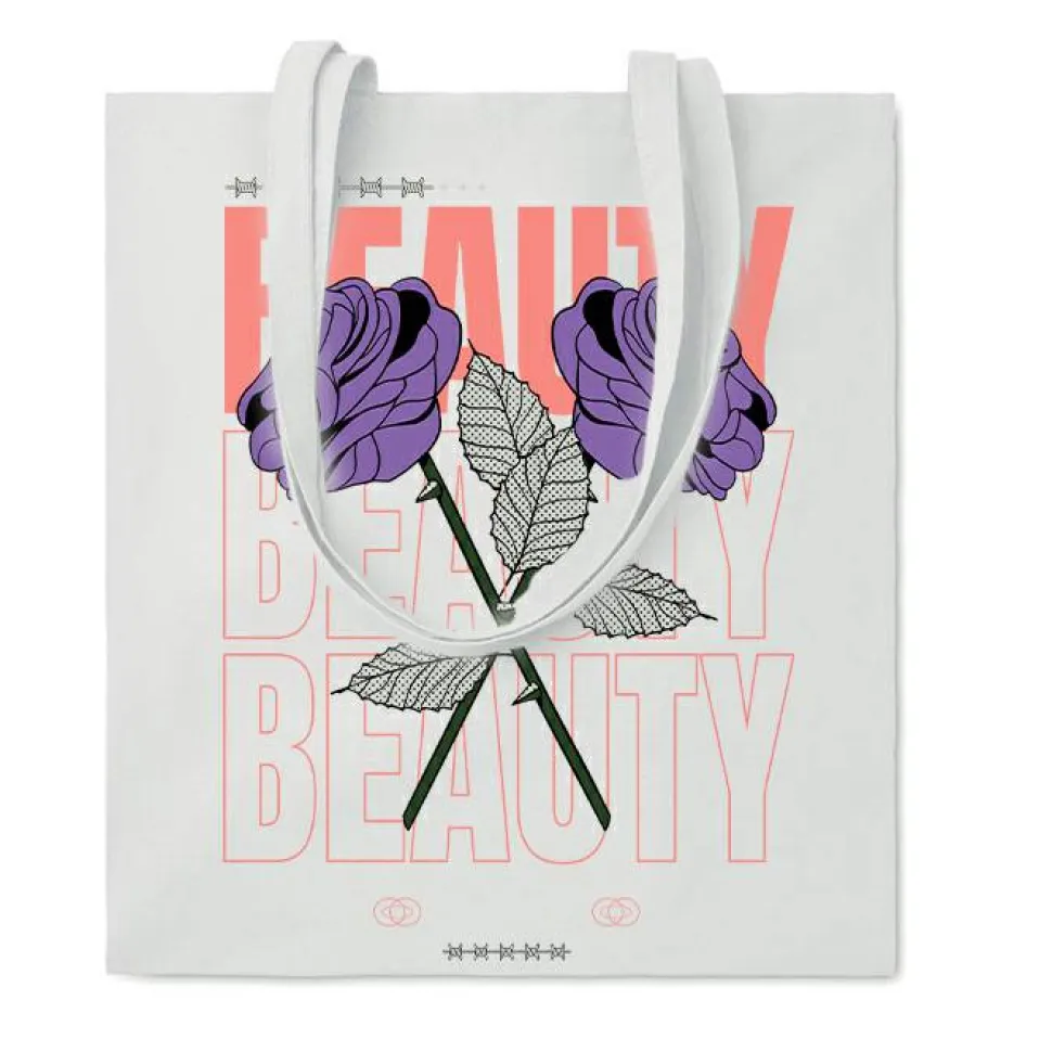 Pack de 50 GiftRetail MO9268 - COTTONEL COLOUR + Sac shopping coton 140gr/m²
