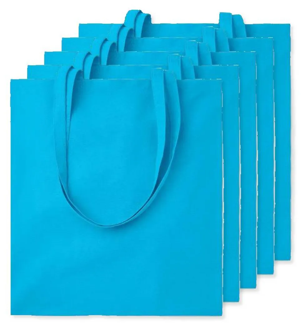 Pack de 50 GiftRetail MO9268 - COTTONEL COLOUR + Sac shopping coton 140gr/m²