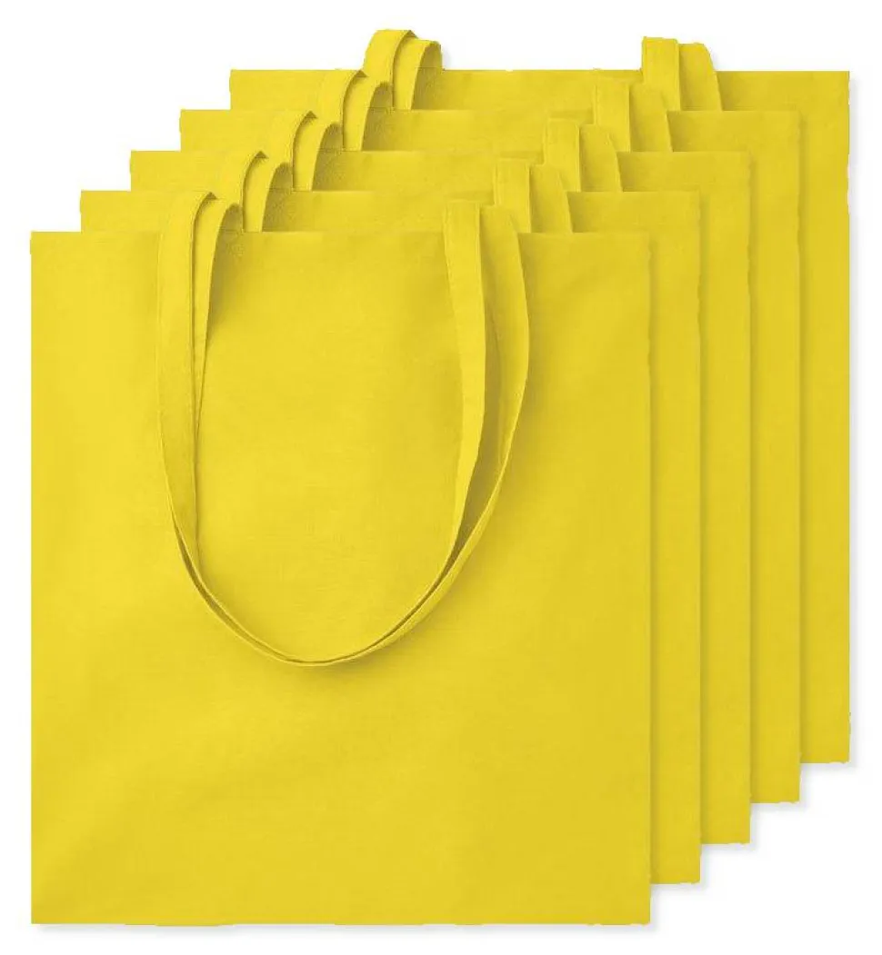 Pack de 50 GiftRetail MO9268 - COTTONEL COLOUR + Sac shopping coton 140gr/m²