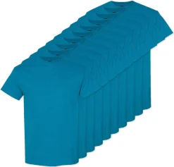 Pack de 10 Gildan 5000 - T-Shirt en Coton™ épais pour adultes