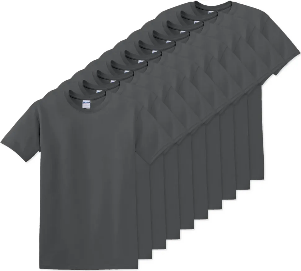 Pack de 10 Gildan 5000 - T-Shirt en Coton™ épais pour adultes