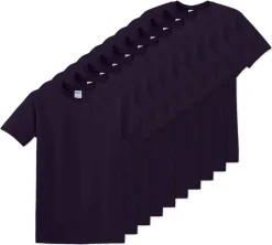 Pack de 10 Gildan 5000 - T-Shirt en Coton™ épais pour adultes