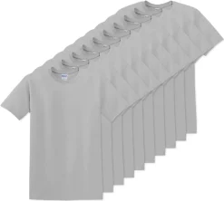Pack de 10 Gildan 5000 - T-Shirt en Coton™ épais pour adultes