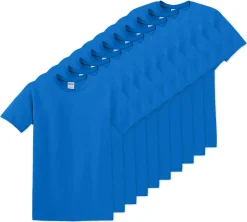 Pack de 10 Gildan 5000 - T-Shirt en Coton™ épais pour adultes