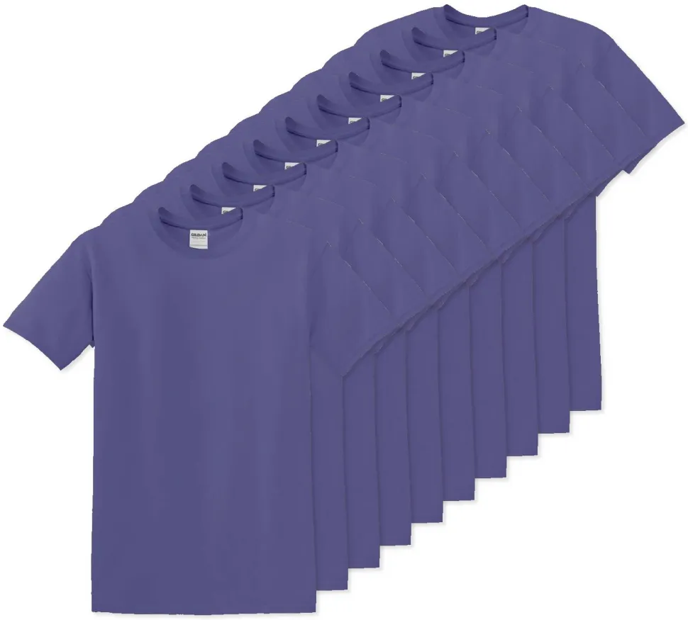 Pack de 100 Gildan 5000 - T-Shirt en Coton™ épais pour adultes