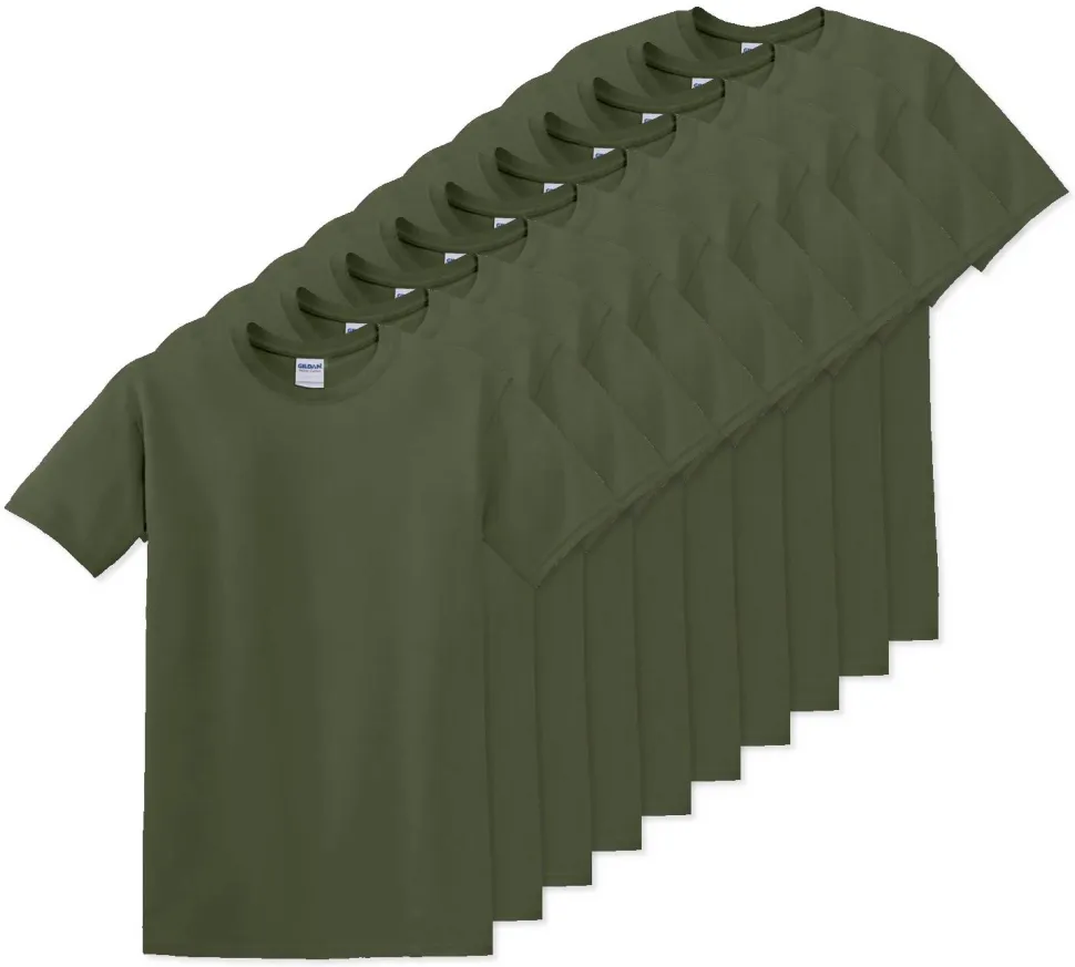 Pack de 100 Gildan 5000 - T-Shirt en Coton™ épais pour adultes