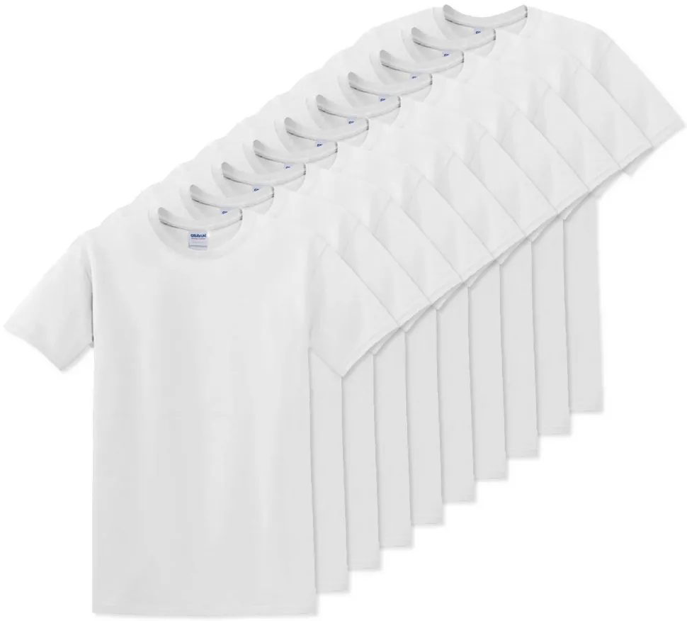 Pack de 100 Gildan 5000 - T-Shirt en Coton™ épais pour adultes