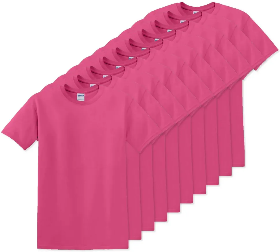 Pack de 100 Gildan 5000 - T-Shirt en Coton™ épais pour adultes