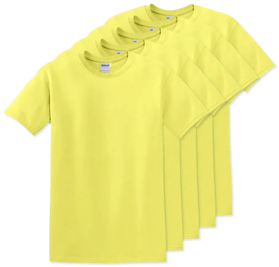 Pack de 50 Gildan 5000 - T-Shirt en Coton™ épais pour adultes