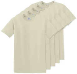 Pack de 50 Gildan 5000 - T-Shirt en Coton™ épais pour adultes