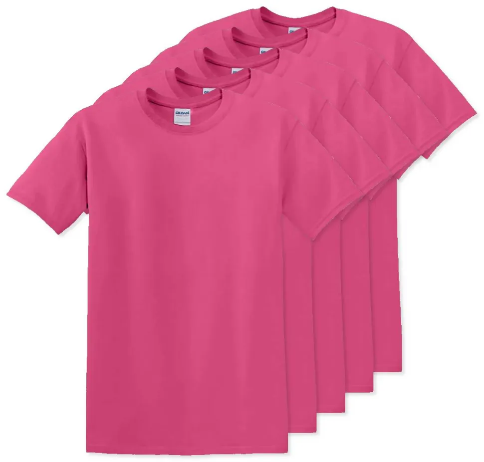 Pack de 50 Gildan 5000 - T-Shirt en Coton™ épais pour adultes