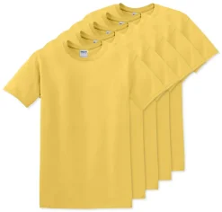 Pack de 50 Gildan 5000 - T-Shirt en Coton™ épais pour adultes