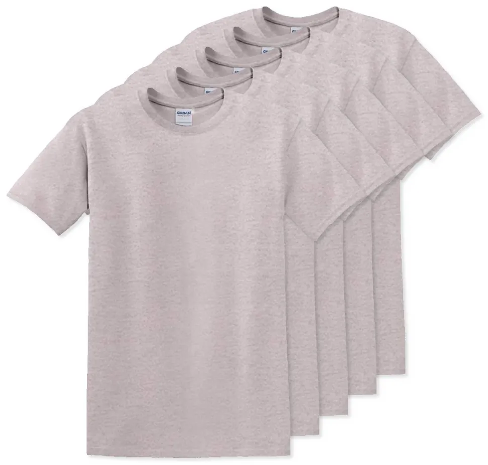 Pack de 50 Gildan 5000 - T-Shirt en Coton™ épais pour adultes