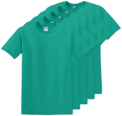 Pack de 5 Gildan 5000 - T-Shirt en Coton™ épais pour adultes